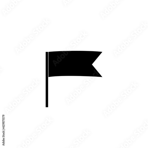 Flag icon isolated on white background