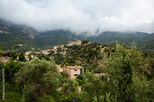 the picturesque Spanish-style village of Deia in Mallorca © romeof