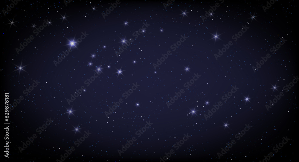 Space galaxy nebula background