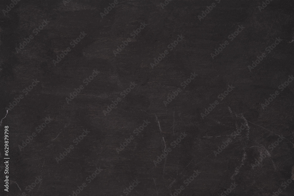 Naklejka premium An empty black wooden board