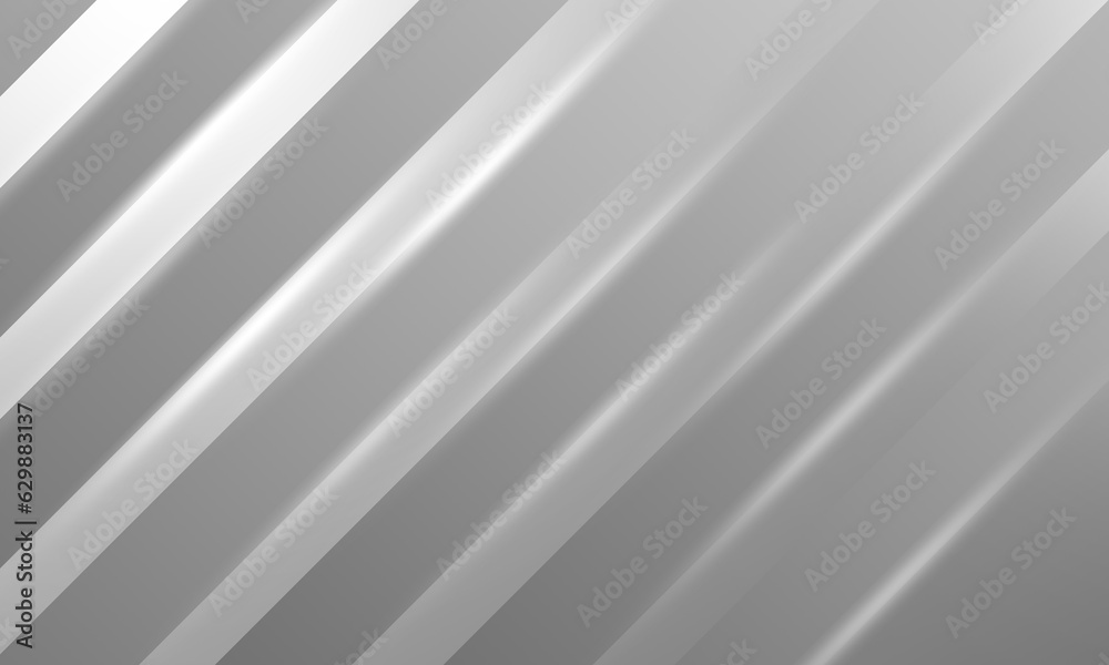 Obraz premium gray silver lines tiles pattern modern with shine light abstract background