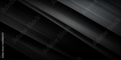 Abstract black background with modern curves. Graphic design. Flowing waves. Vintage touch. Illustration