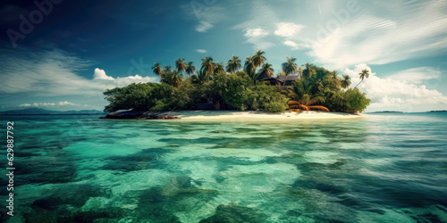 A Tropical island 