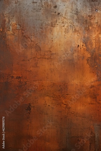 Rusty metal texture background. ai generative art