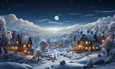 snow landscape