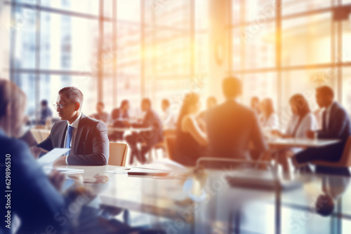 Business people meeting at table - blurred banner / background image.



Generative AI