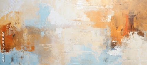 Vintage old painted wall background. Generative AI technology.