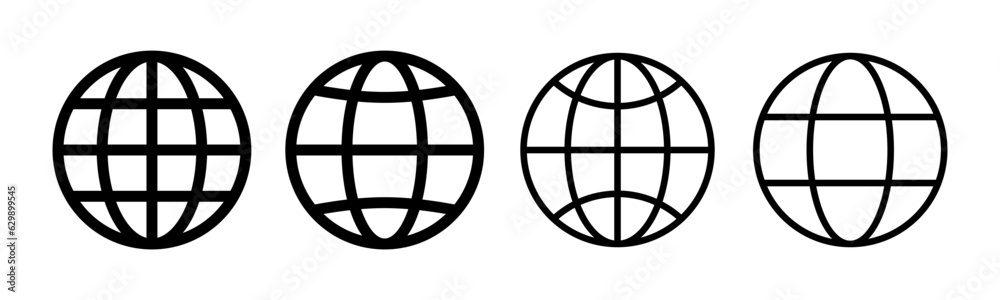 Web icon set illustration. go to web sign and symbol. web click icon. Global search icon Web icon set illustration. go to web sign and symbol. web click icon. Global search icon