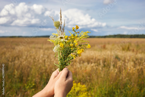 Foto Herbal consecration and herb bush day of the Assumption of Mary day