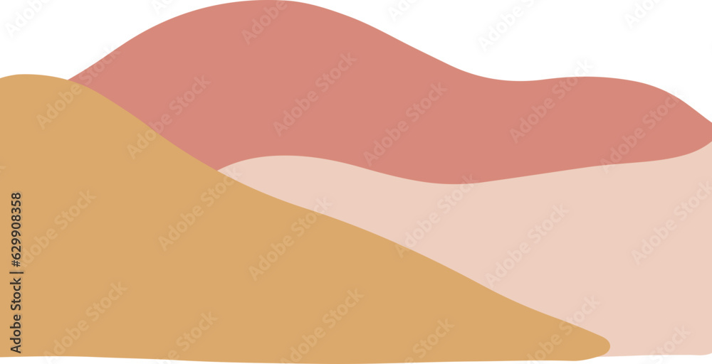 Modern abstract landscape Modern abstract landscape
