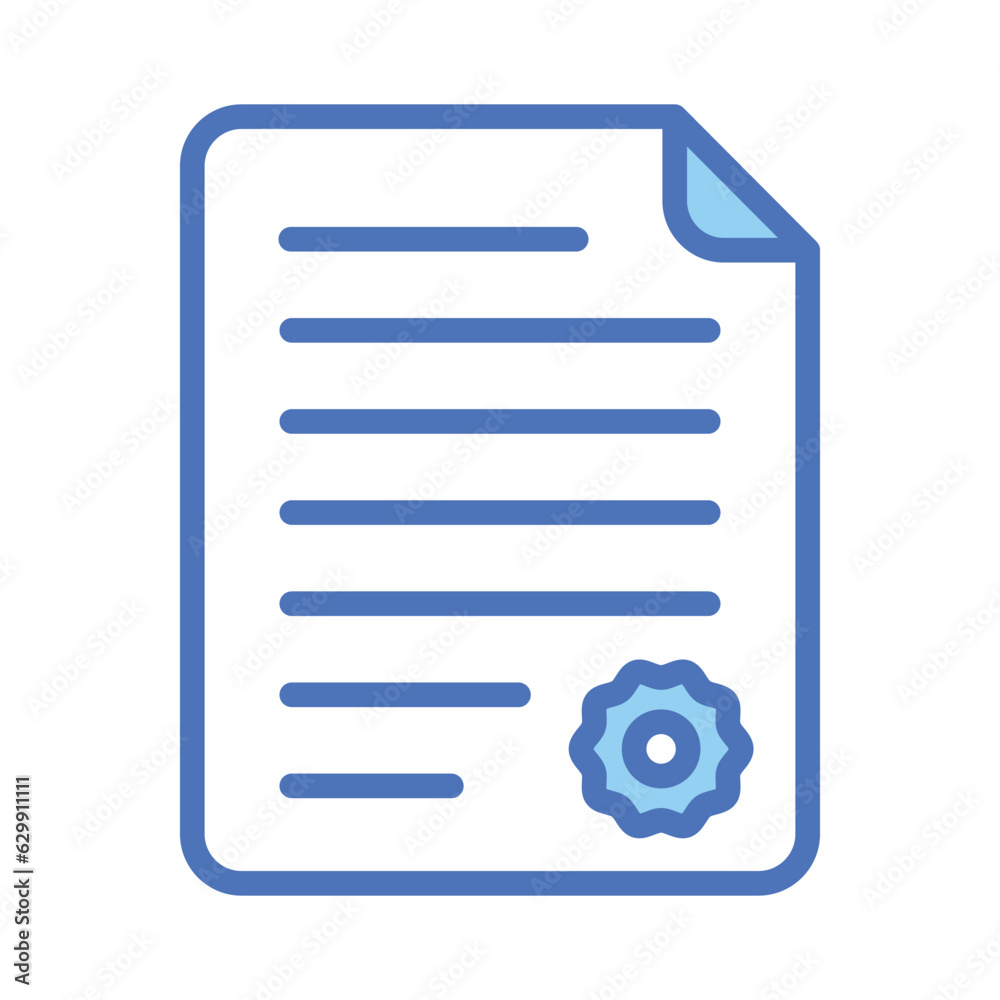 Check this beautifully design icon of agreement document in trendy style Check this beautifully design icon of agreement document in trendy style