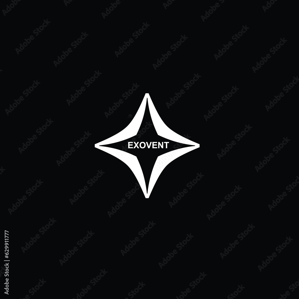 Star logo abstract design Star logo abstract design