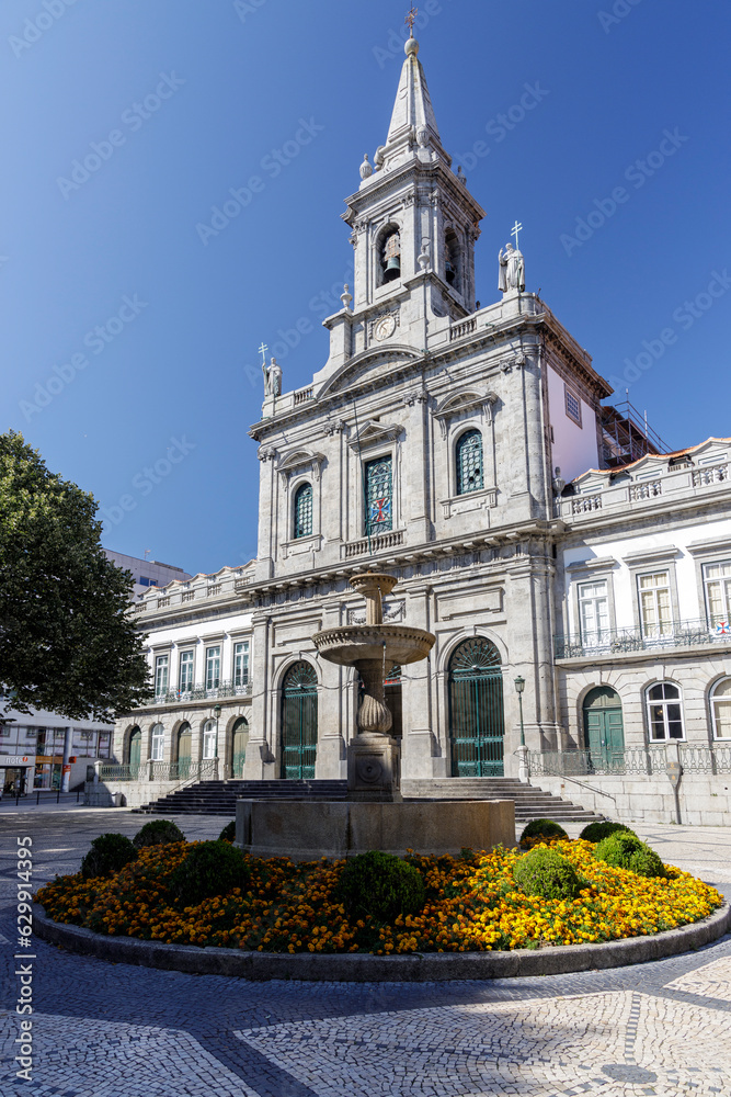 Trinity church, Oporto, Portugal