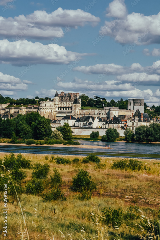 Foto de un castillo en el Valle del Loire, Francia.