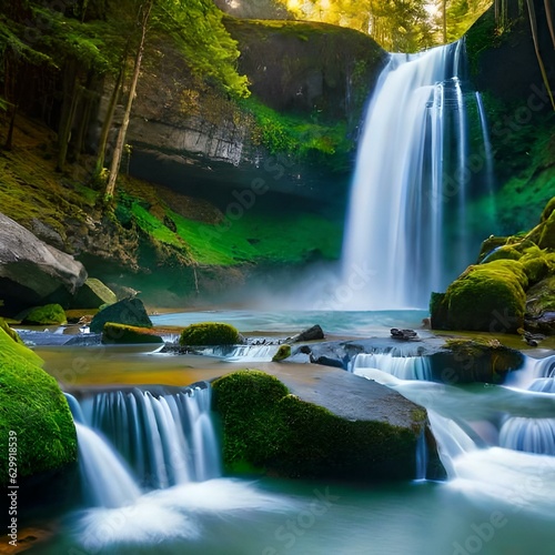 waterfall in the forest