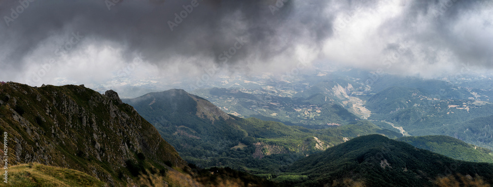 Panorama dal monte Ventasso