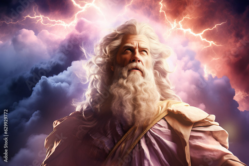 The almighty ancient Greek god Zeus