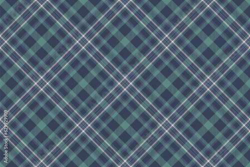 Tartan seamless vector of textile fabric pattern with a background check plaid texture.