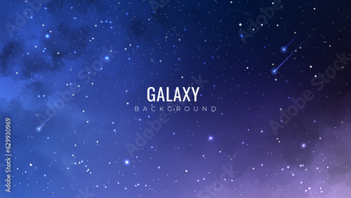Fotografie, Obraz Night sky background. Galaxy background. Starry night sky.