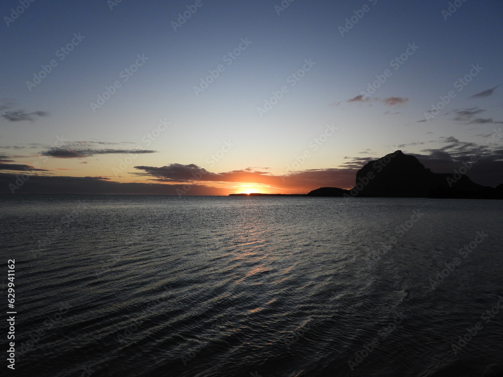 Sunset Mauritius Island