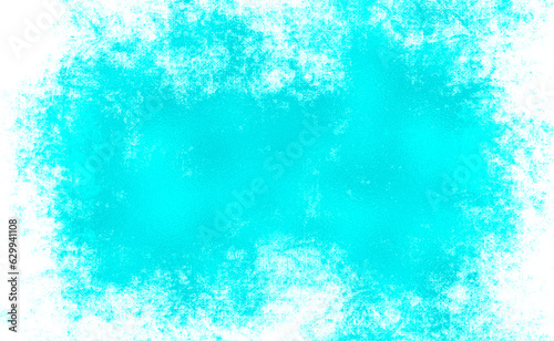 Abstract watercolor painting texture as background. Vintage background with space for text or image. Brush stroked painting. Abstract winter texture white pattern on blue background. Fantasy texture.