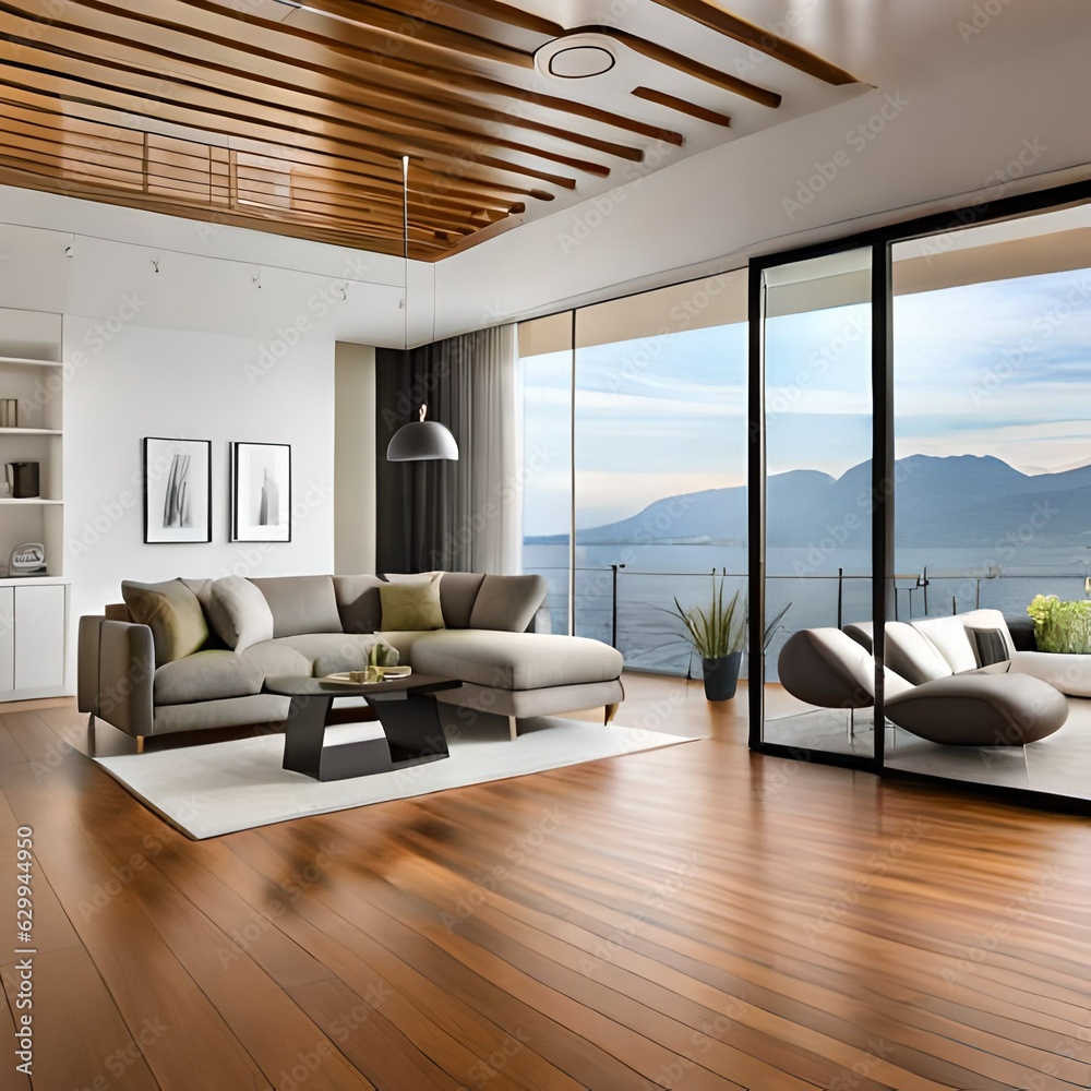 Fototapeta premium office room hotel interior generative by AI technology