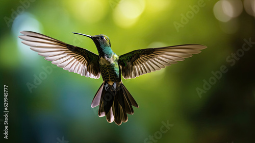 hummingbird in flight macro photo © RDO