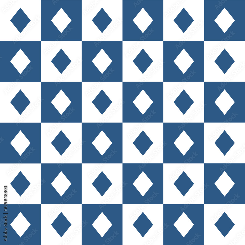 Navy blue diamond pattern. diamond seamless pattern vector. diamond pattern. Decorative elements, floor tiles, wall tiles, bathroom tiles, swimming pool tiles. Navy blue diamond pattern. diamond seamless pattern vector. diamond pattern. Decorative elements, floor tiles, wall tiles, bathroom tiles, swimming pool tiles.