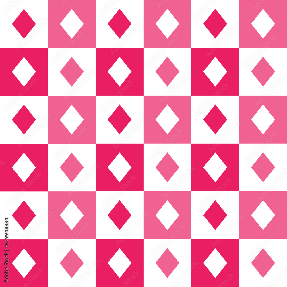 Pink diamond pattern. diamond seamless pattern vector. diamond pattern. Decorative elements, floor tiles, wall tiles, bathroom tiles, swimming pool tiles. Pink diamond pattern. diamond seamless pattern vector. diamond pattern. Decorative elements, floor tiles, wall tiles, bathroom tiles, swimming pool tiles.