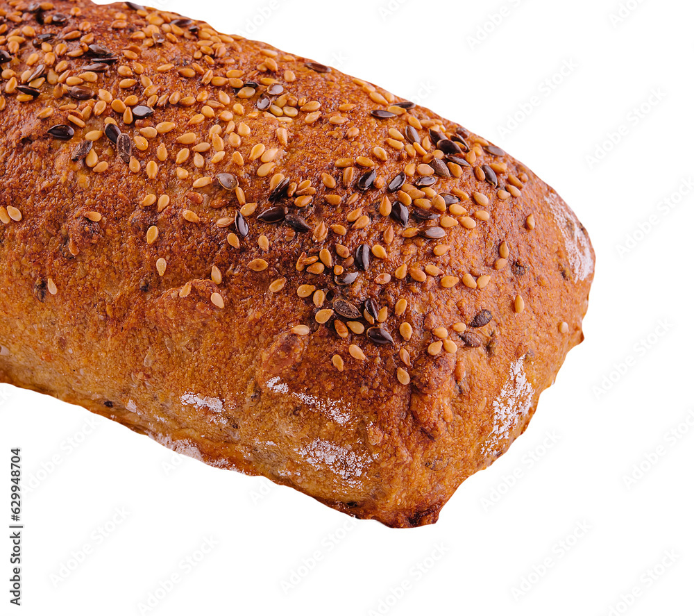 Gluten free multi seed bread with linseed isolated Gluten free multi seed bread with linseed isolated
