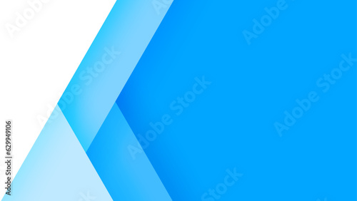 Abstract blue background with paper cut straight line for landing page, banner, presentation, poster in 3d, orgami style, vector illustration.