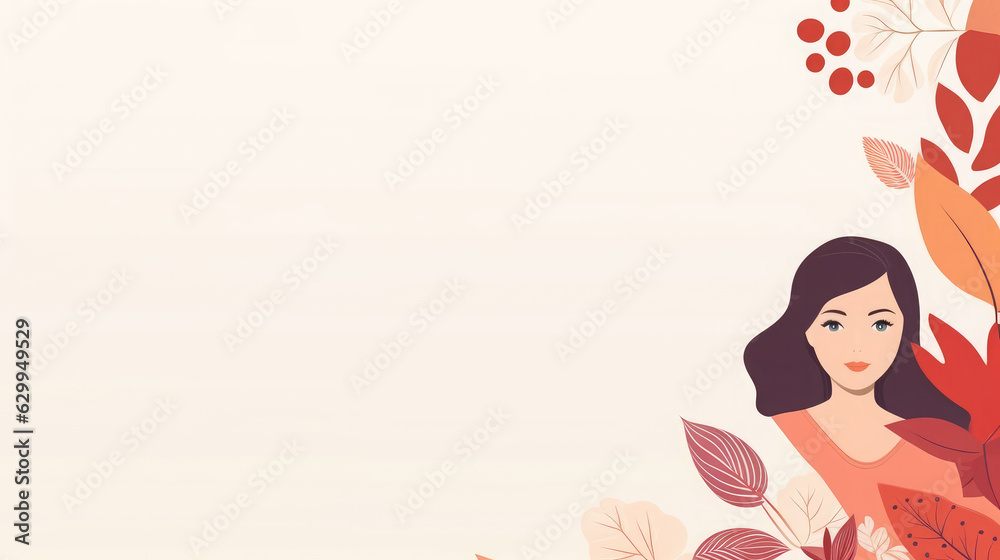 Adult woman Background, Generative Ai Adult woman Background, Generative Ai