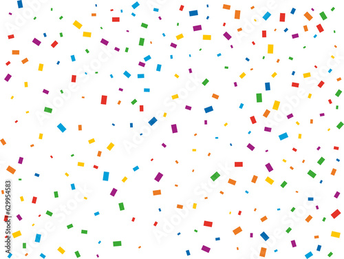 Fototapeta Naklejka Na Ścianę i Meble -  Luxury Rainbow Rectangular Confetti