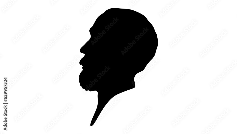 Heinrich Hertz silhouette Heinrich Hertz silhouette