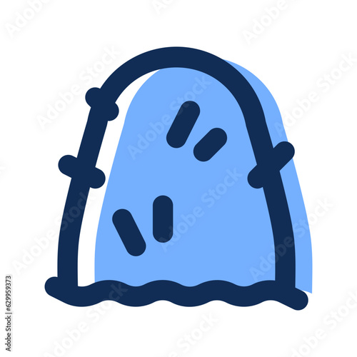 haystack filled line icon