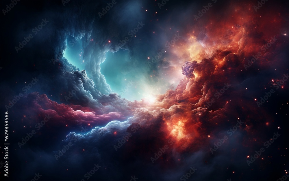 HD Outer Space Wallpapers Generative Ai