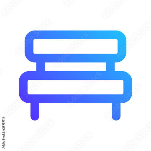 bench gradient icon