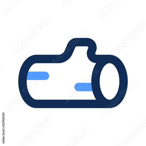 log outline color icon