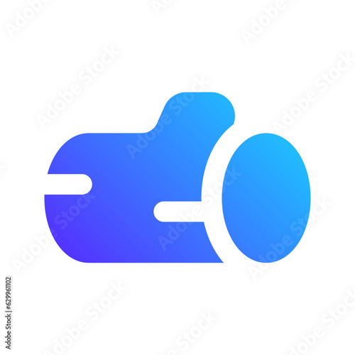 log gradient fill icon