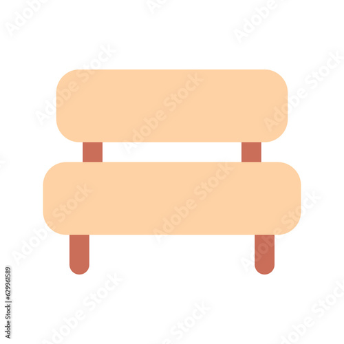 bench flat icon