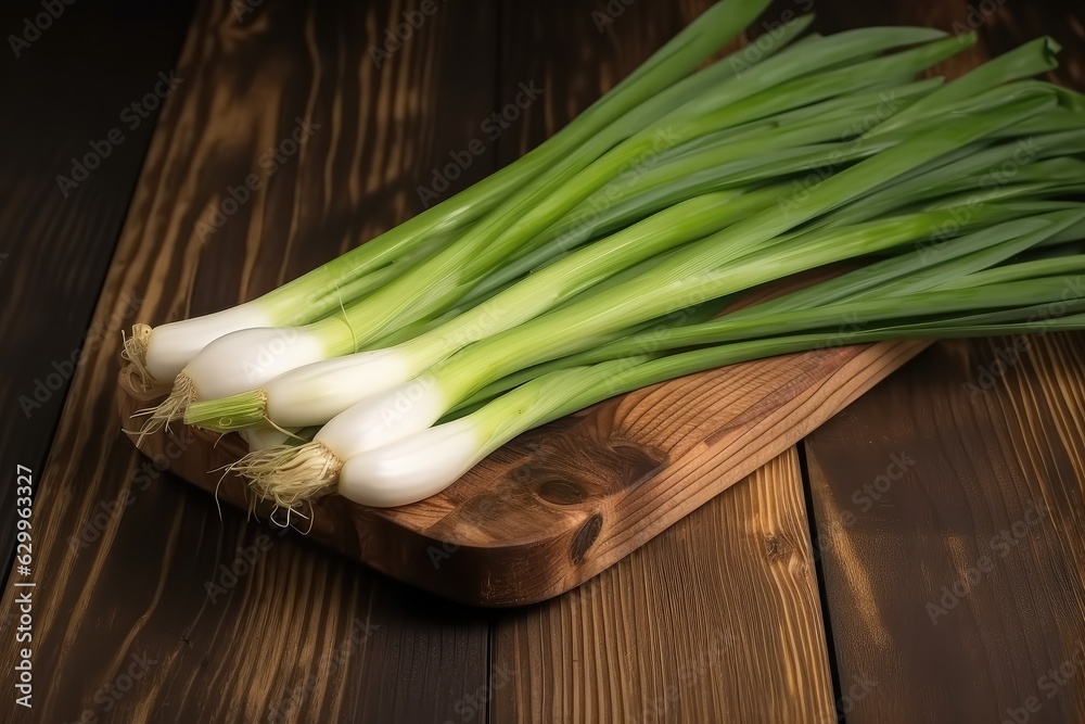 Fresh green onions on wooden background, Eco vegetables, Fresh vegetable concept. Fresh green onions on wooden background, Eco vegetables, Fresh vegetable concept.