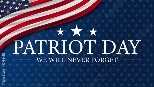911 Patriot Day, USA Flag