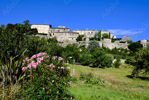 VILLAGE MÉDIEVAL DE CHOMÉRAC ARDÈCHE FRANCE