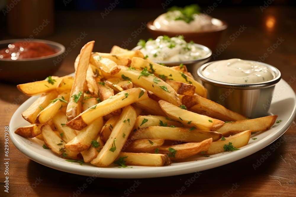 Fries, French Fries, fastfood, Potato Fries, snack, Generate Ai Fries, French Fries, fastfood, Potato Fries, snack, Generate Ai