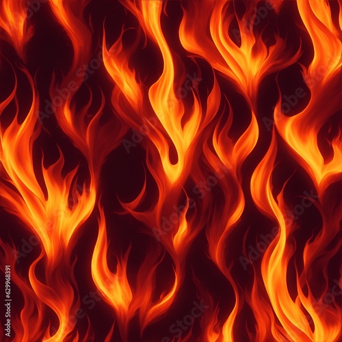 fire flame texture generated ai