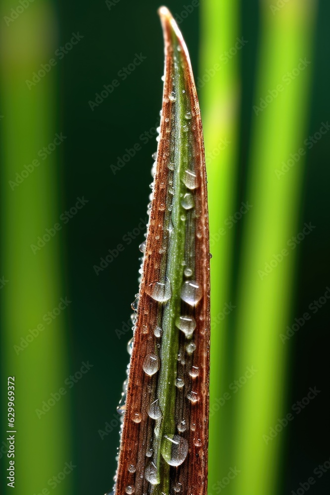 macro shot of a single grass blade with unique texture macro shot of a single grass blade with unique texture