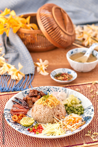 Fried Rice with Shrimp Paste
