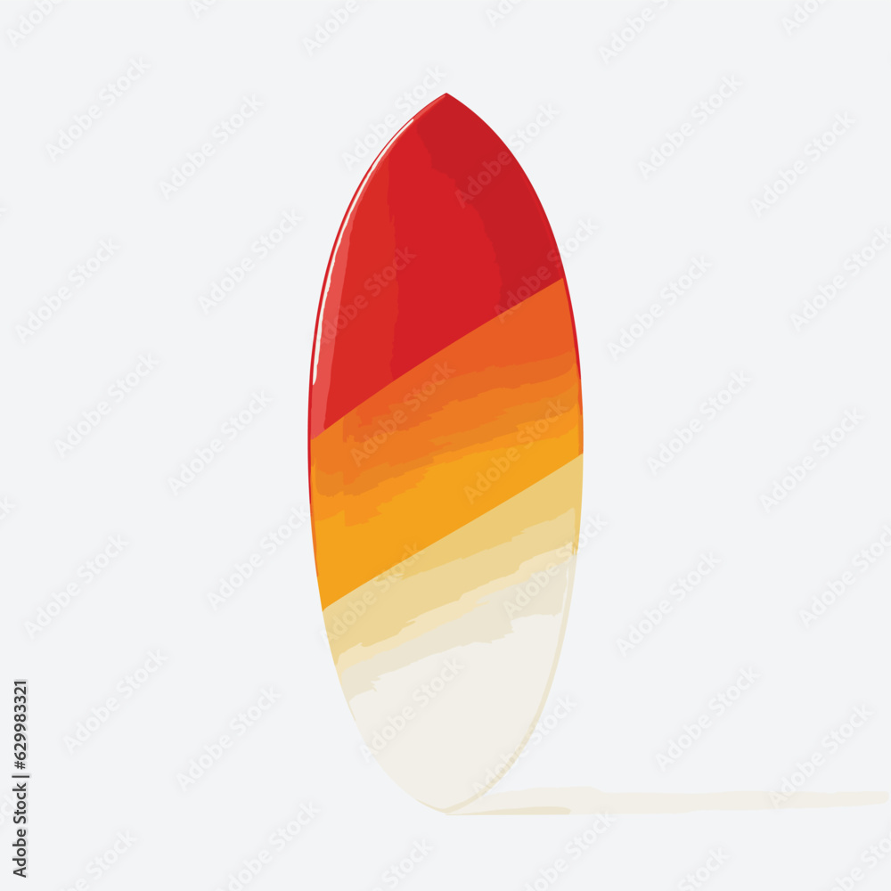 surfboard vector flat minimalistic isolated illustration surfboard vector flat minimalistic isolated illustration