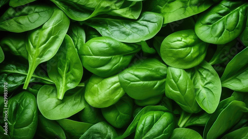 Spinach background , Background, Generative Ai