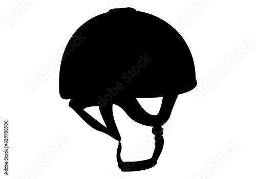 Icono de casco de jockey. Hípica. Deportes ecuestre
